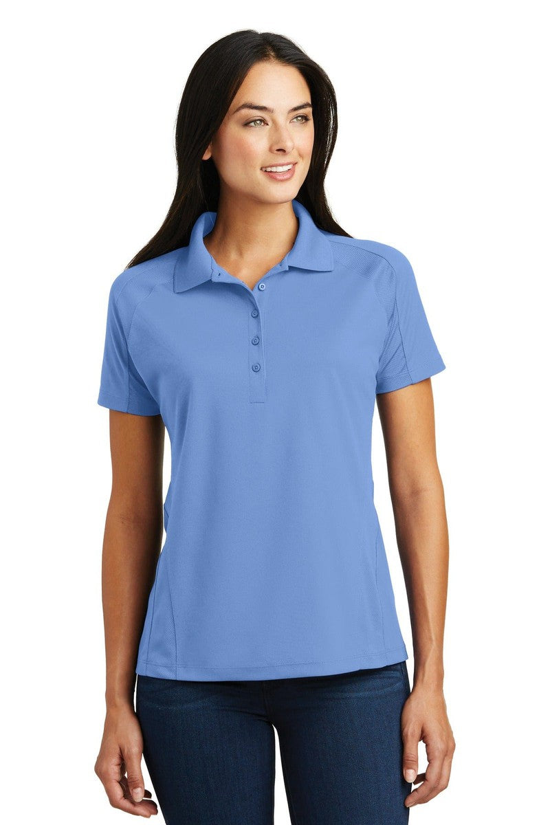 Sport-Tek Polos/Knits XS / Carolina Blue Sport-Tek L474: Ladies Dri-Mesh Pro Polo