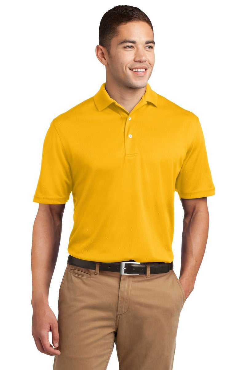 Sport-Tek Polos/Knits XS / Gold Sport-Tek K469: Dri-Mesh Polo.