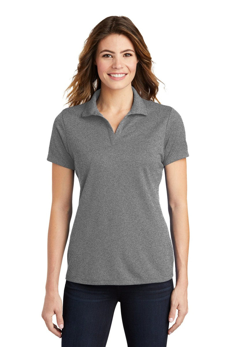 Sport-Tek Polos/Knits XS / Grey Heather Sport-Tek LST640: Ladies PosiCharge RacerMesh Polo