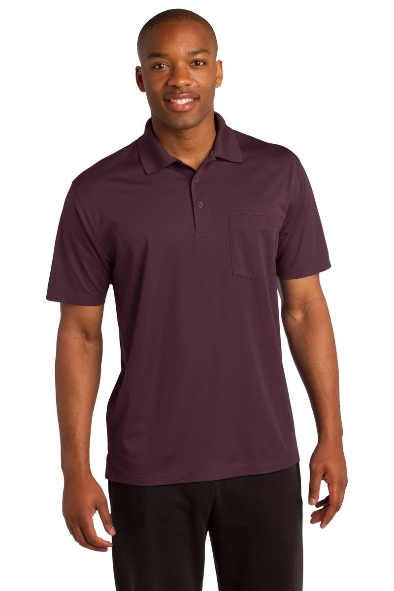 Sport-Tek Polos/Knits XS / Maroon Sport-Tek ST651: Micropique Sport-Wick Pocket Polo