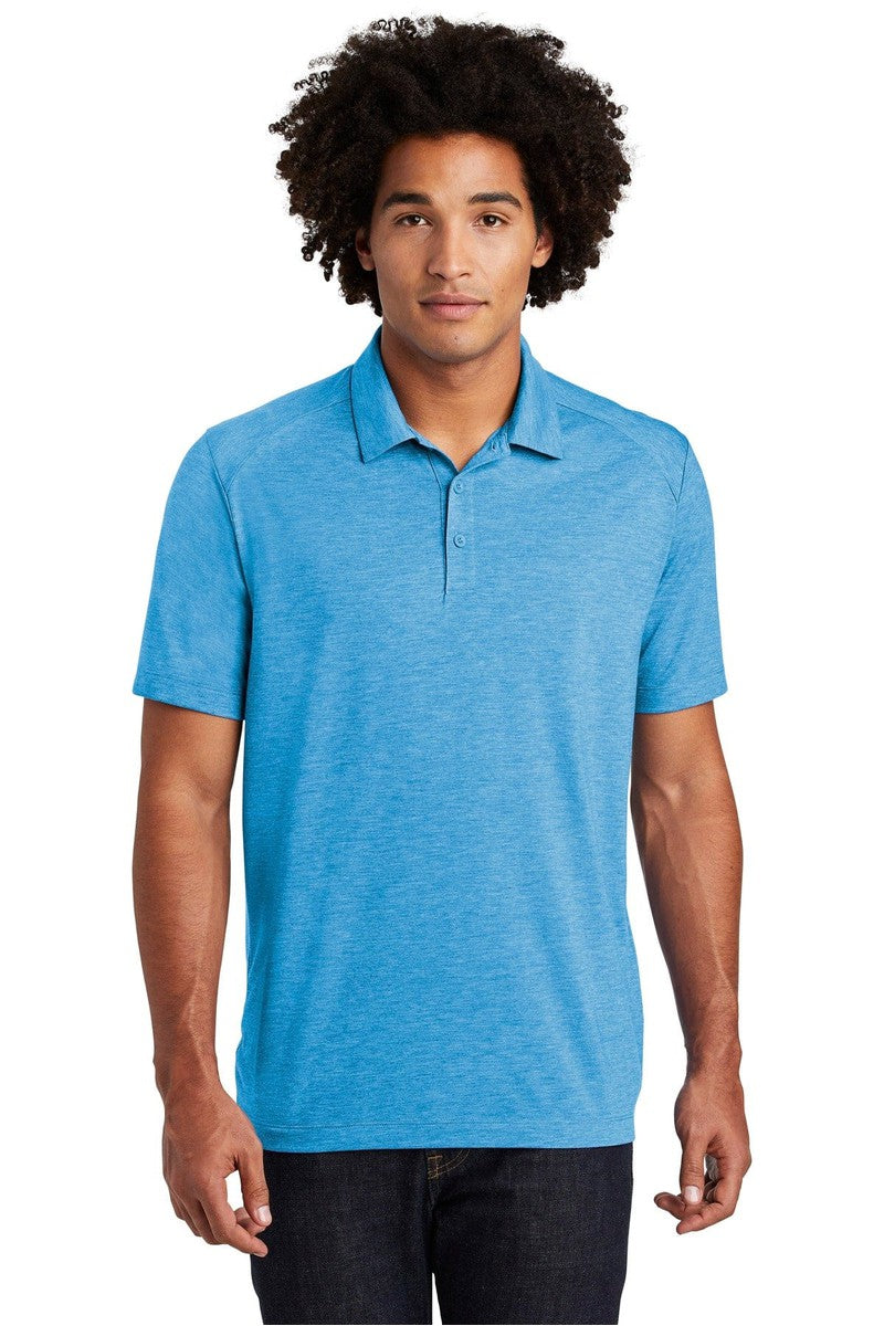 Sport-Tek Polos/Knits XS / Pond Blue Heather Sport-Tek ST405: PosiCharge Tri-Blend Wicking Polo