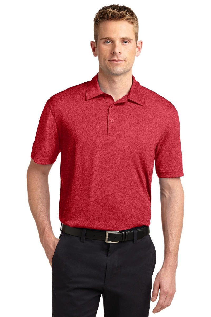 Sport-Tek Polos/Knits XS / Scarlet Heather Sport-Tek ST660: Heather Contender Polo