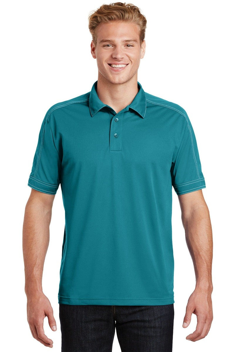 Sport-Tek Polos/Knits XS / Tropic Blue Sport-Tek ST659: Contrast Stitch Micropique Sport-Wick Polo