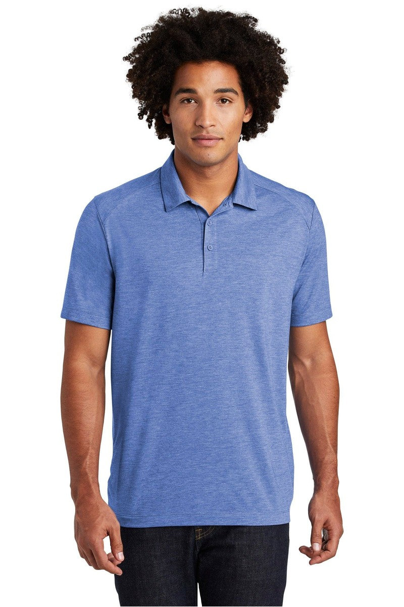 Sport-Tek Polos/Knits XS / True Royal Heather Sport-Tek ST405: PosiCharge Tri-Blend Wicking Polo