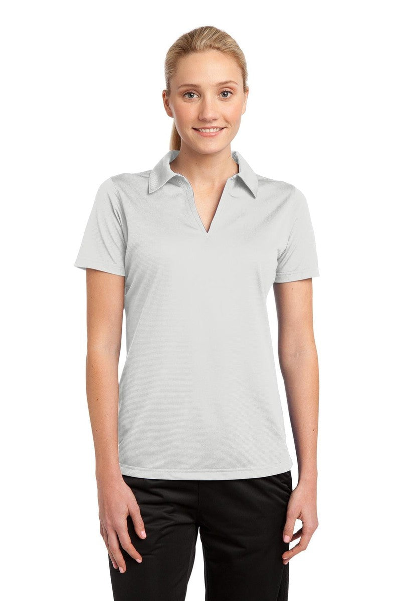 Sport-Tek Polos/Knits XS / White Sport-Tek LST690: Ladies PosiCharge Active Textured Polo