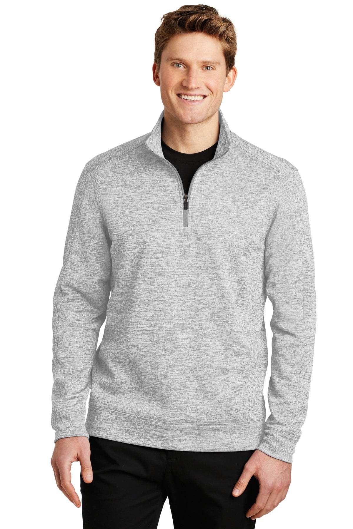 Sport-Tek Sport-Tek ST226: PosiCharge Electric Heather Fleece 1/4-Zip Pullover