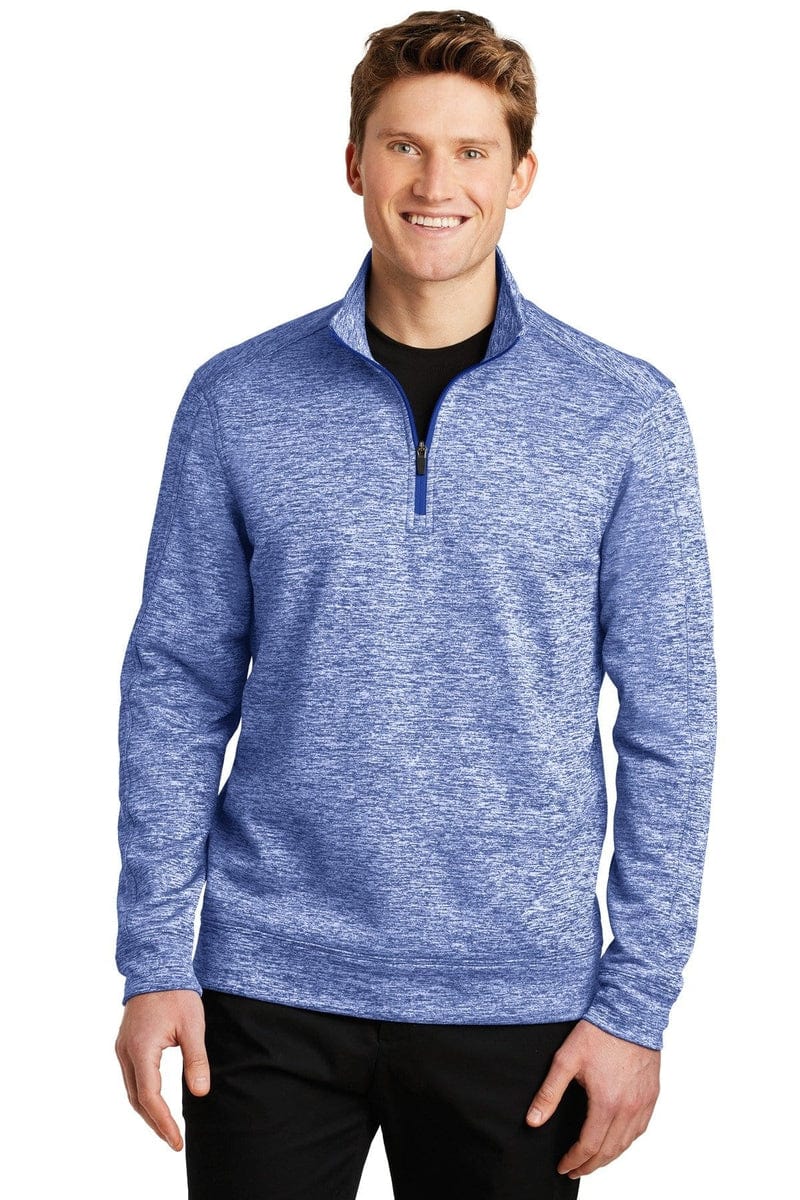 Sport-Tek Sport-Tek ST226: PosiCharge Electric Heather Fleece 1/4-Zip Pullover