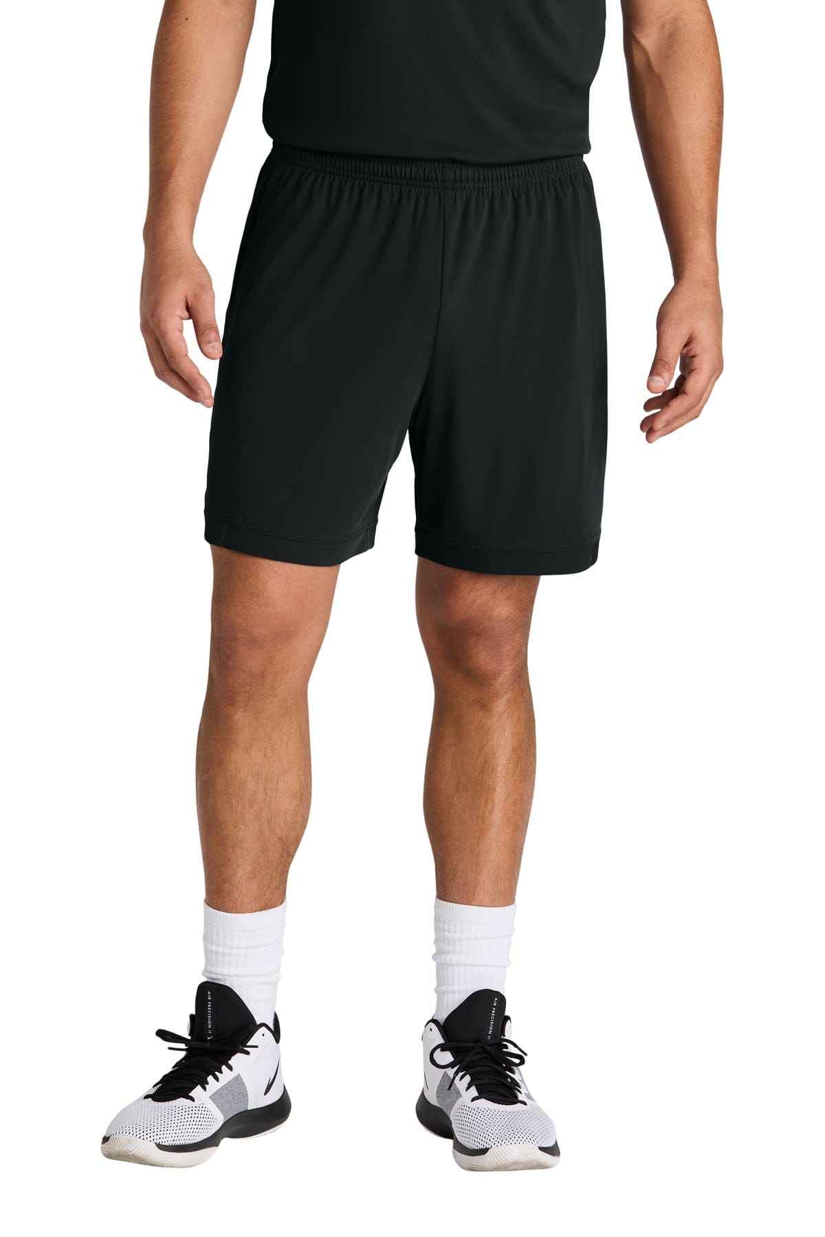 Sport-Tek ® Club 7' Short ST442 in Black/ Black
