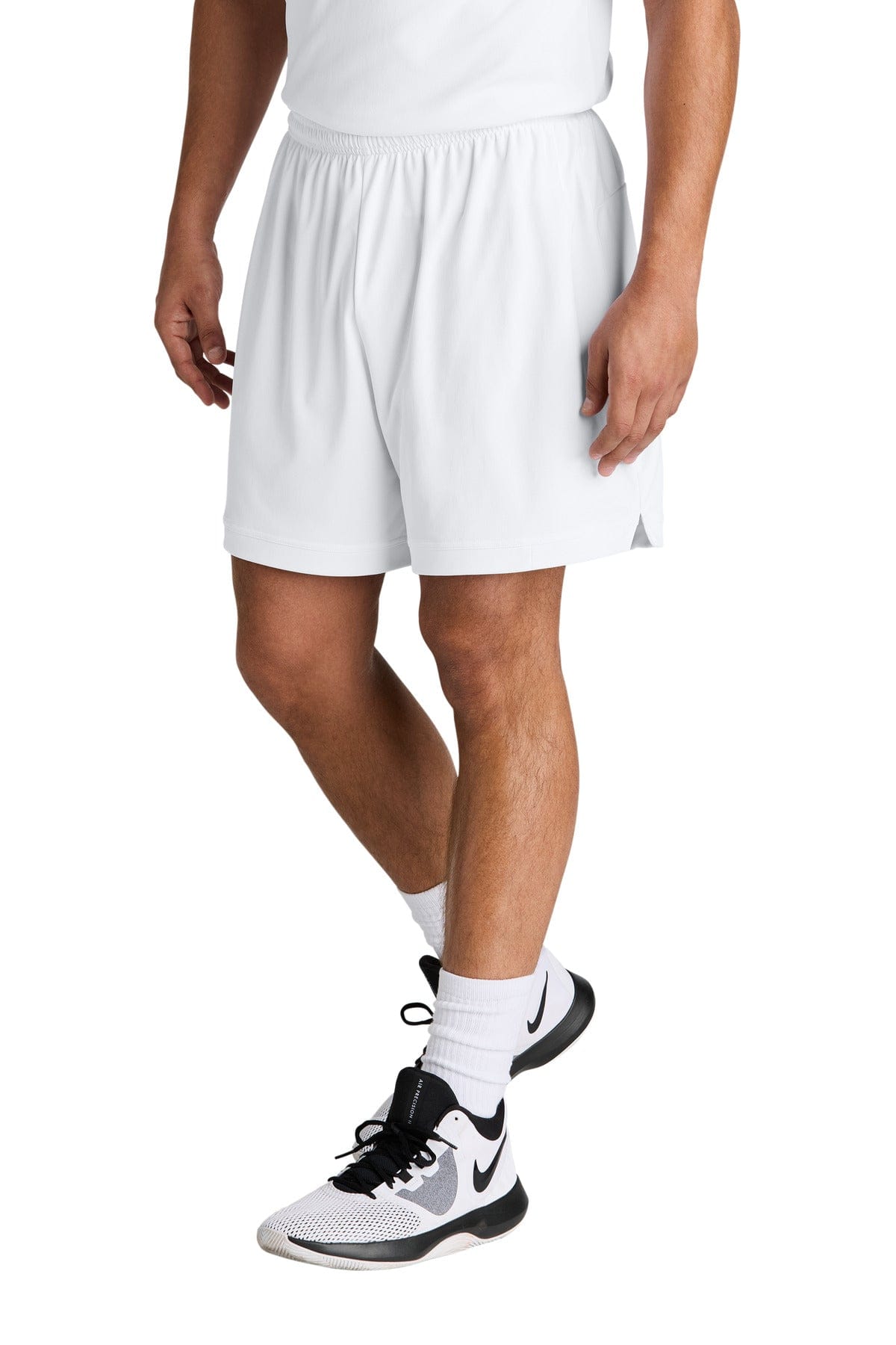 Sport-Tek ® Club 7' Short ST442 in White/ White