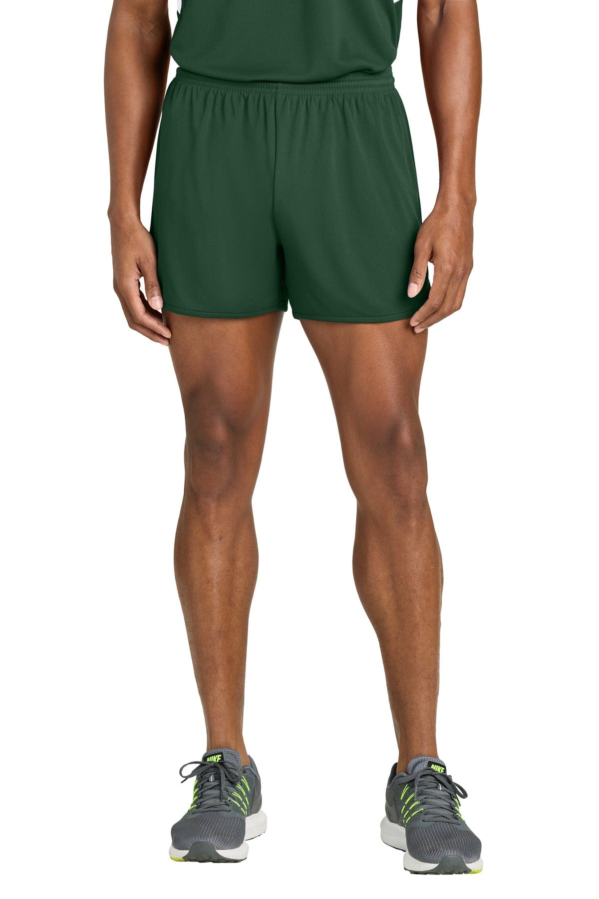 Sport-Tek ST447 Club 4' Track Short in Forest Green
