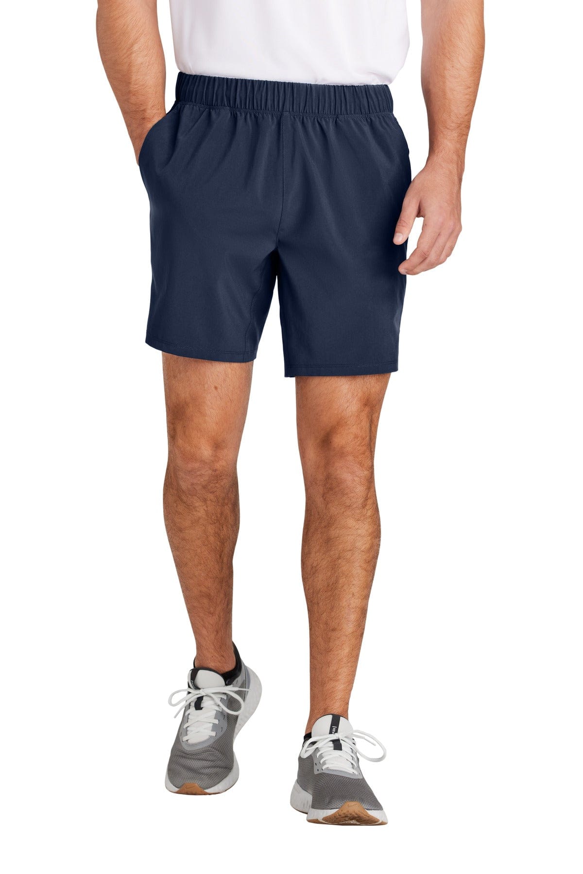 Sport-Tek ST485 Repeat 7-inch Short in True Navy