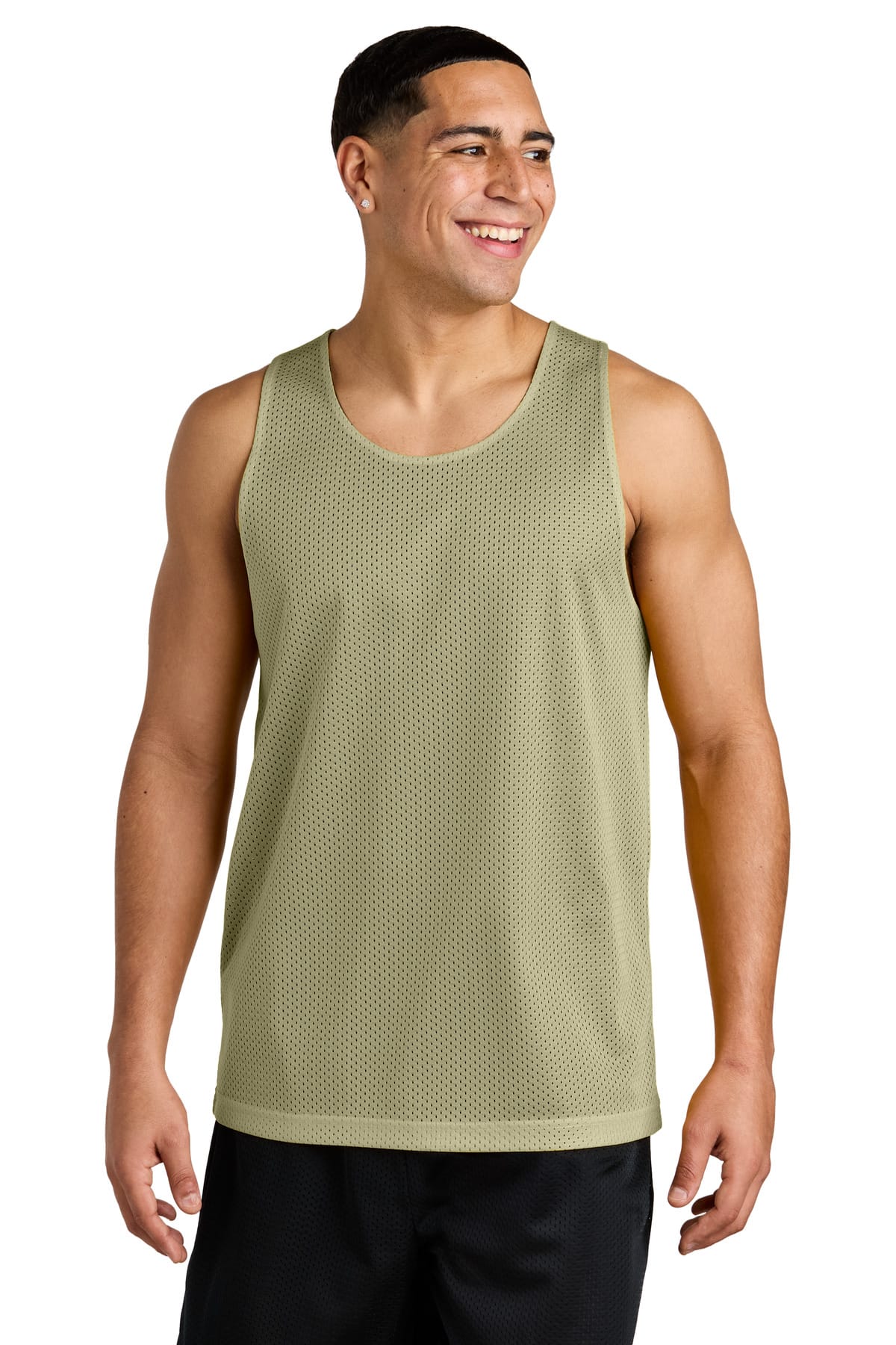 Sport-Tek ST5000 XS / Vegas Gold/ Black Sport-Tek ST5000 PosiCharge Reversible Mesh Tank