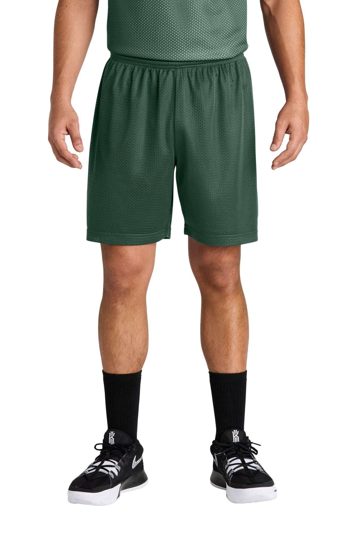 Sport-Tek ST5100 XS / Forest Green Sport-Tek ST5100 PosiCharge Mesh 7' Short
