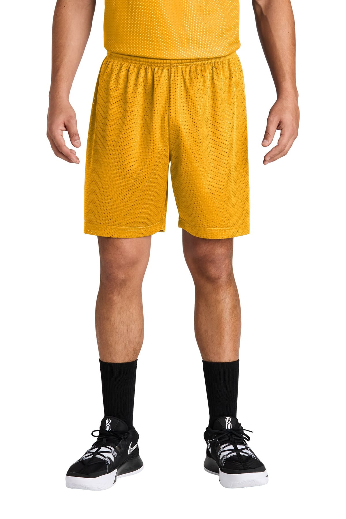 Sport-Tek ST5100 XS / Gold Sport-Tek ST5100 PosiCharge Mesh 7' Short