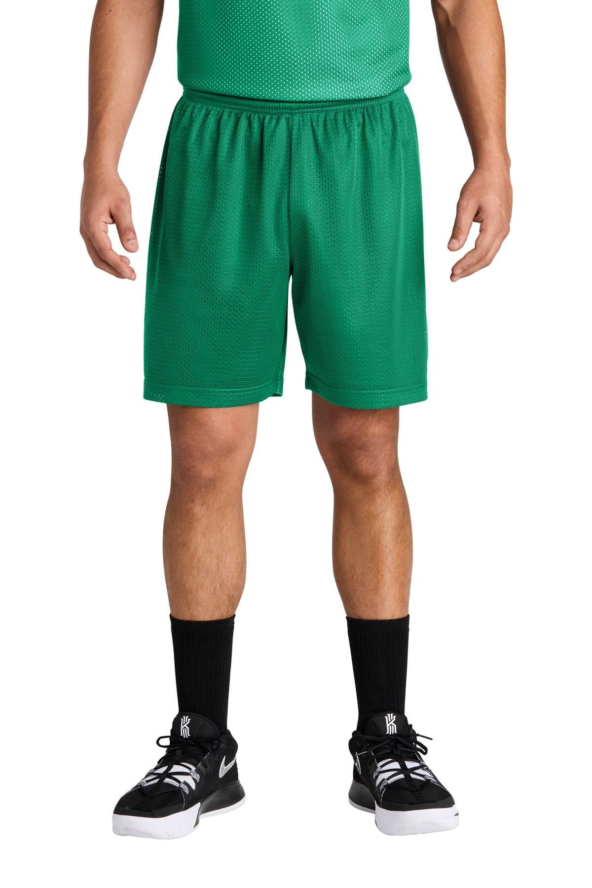 Sport-Tek ST5100 XS / Kelly Green Sport-Tek ST5100 PosiCharge Mesh 7' Short