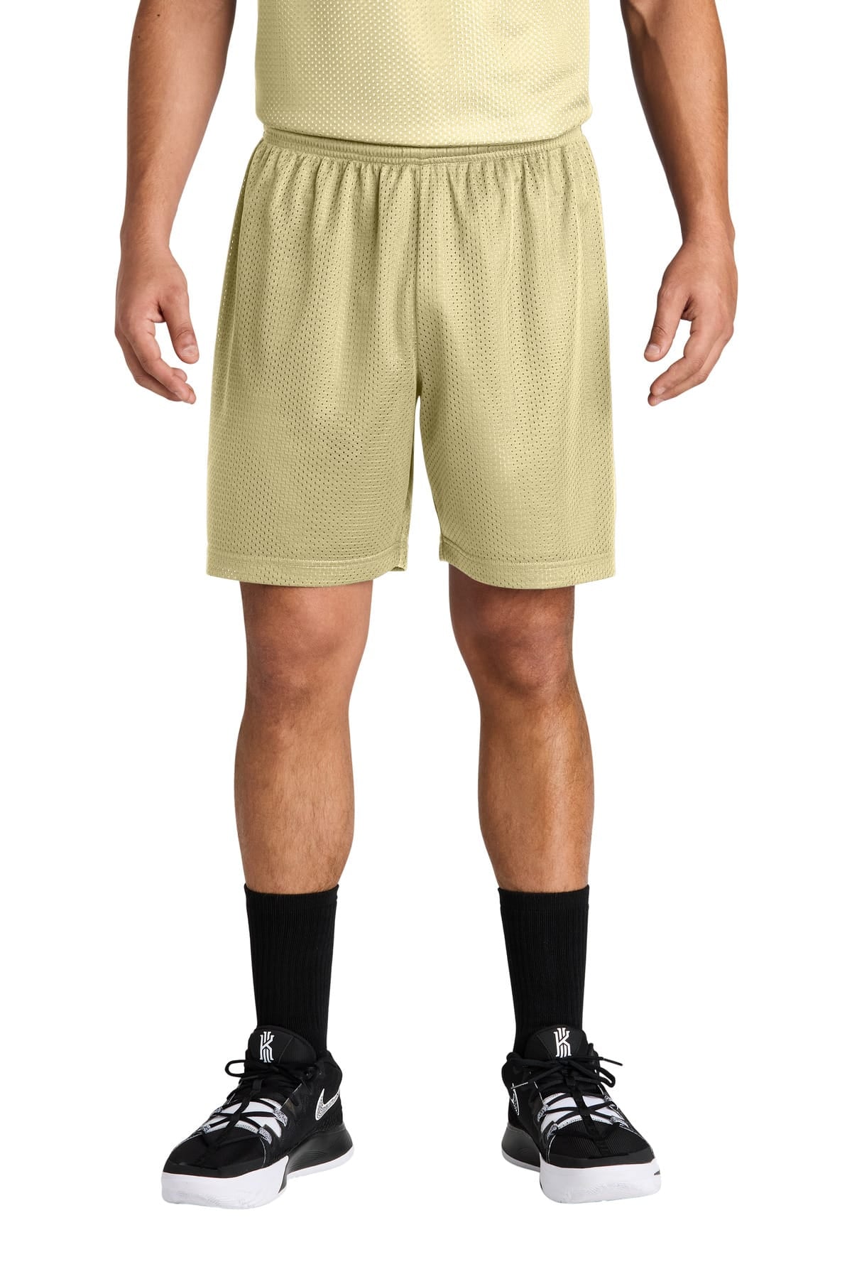 Sport-Tek ST5100 XS / Vegas Gold Sport-Tek ST5100 PosiCharge Mesh 7' Short
