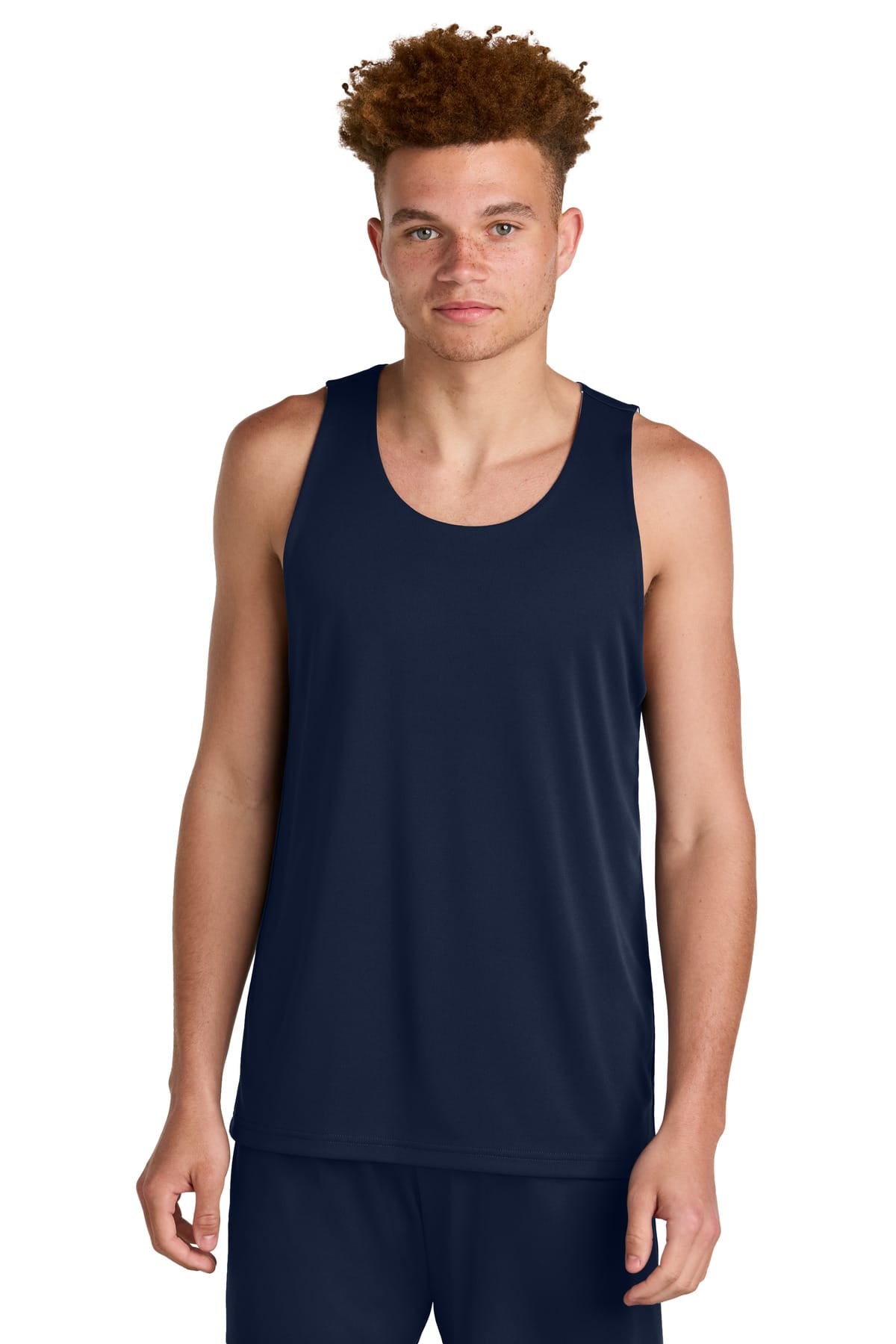 Sport-Tek ST551 XS / True Navy/ White Sport-Tek ST551 PosiCharge Competitor Rev Tank