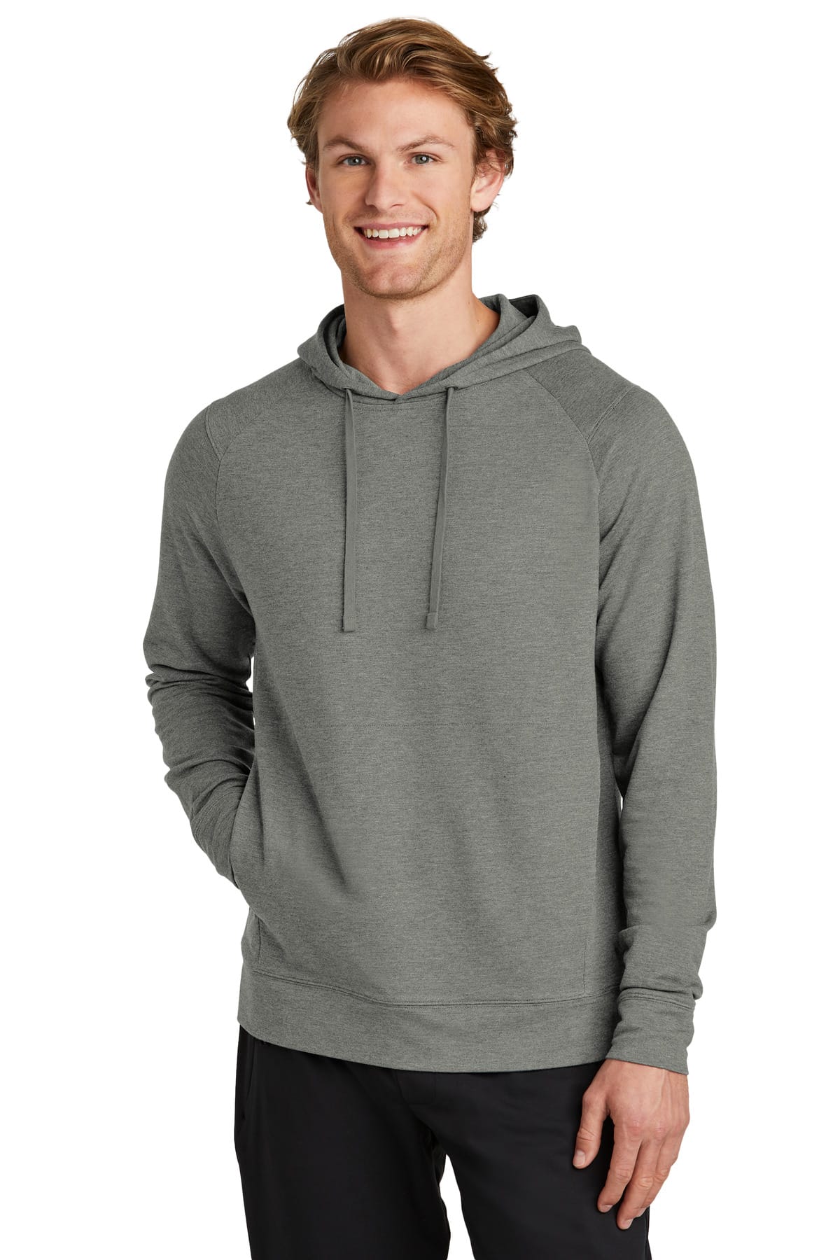 Sport-Tek ST562 XS / Light Grey Heather Sport-Tek ST562 Sport-Wick Flex Fleece Pullover Hoodie