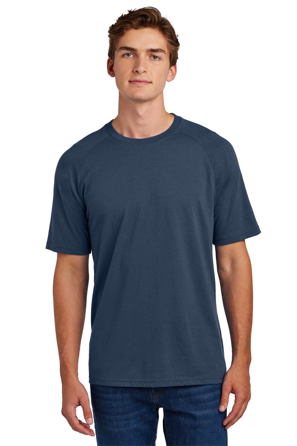 Sport-Tek ST6040 XS / True Navy Sport-Tek ST6040 Halftime Raglan Tee