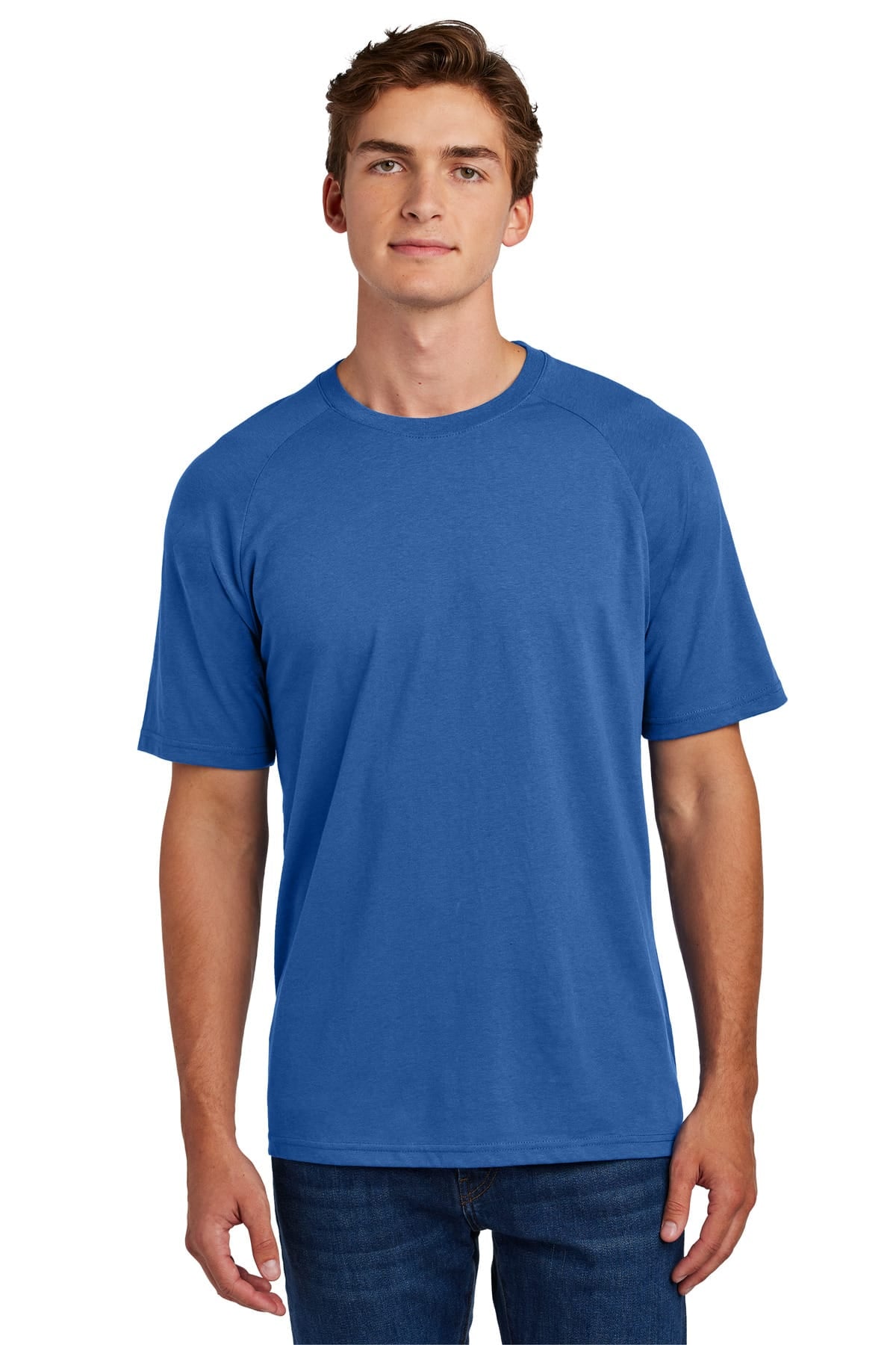Sport-Tek ST6040 XS / True Royal Sport-Tek ST6040 Halftime Raglan Tee
