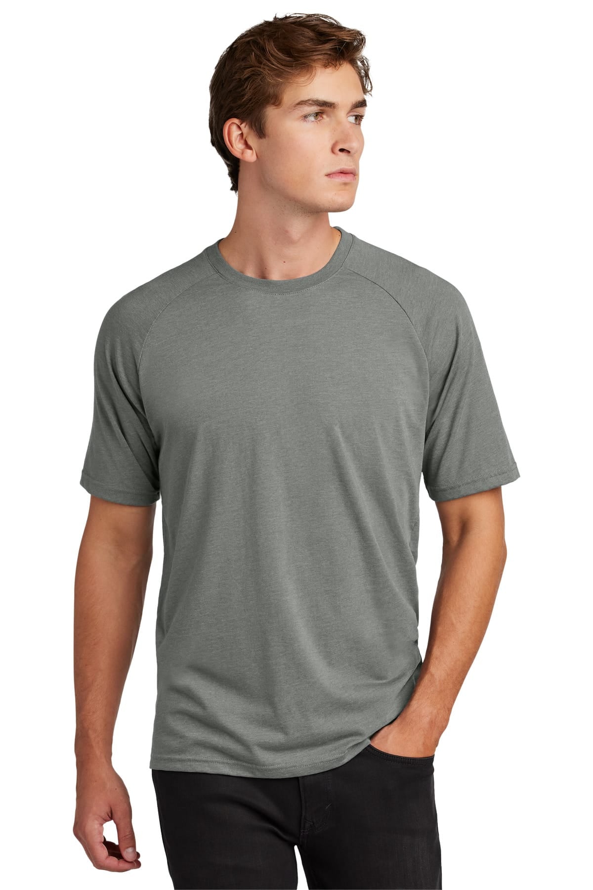 Sport-Tek ST6040 XS / Vintage Heather Sport-Tek ST6040 Halftime Raglan Tee