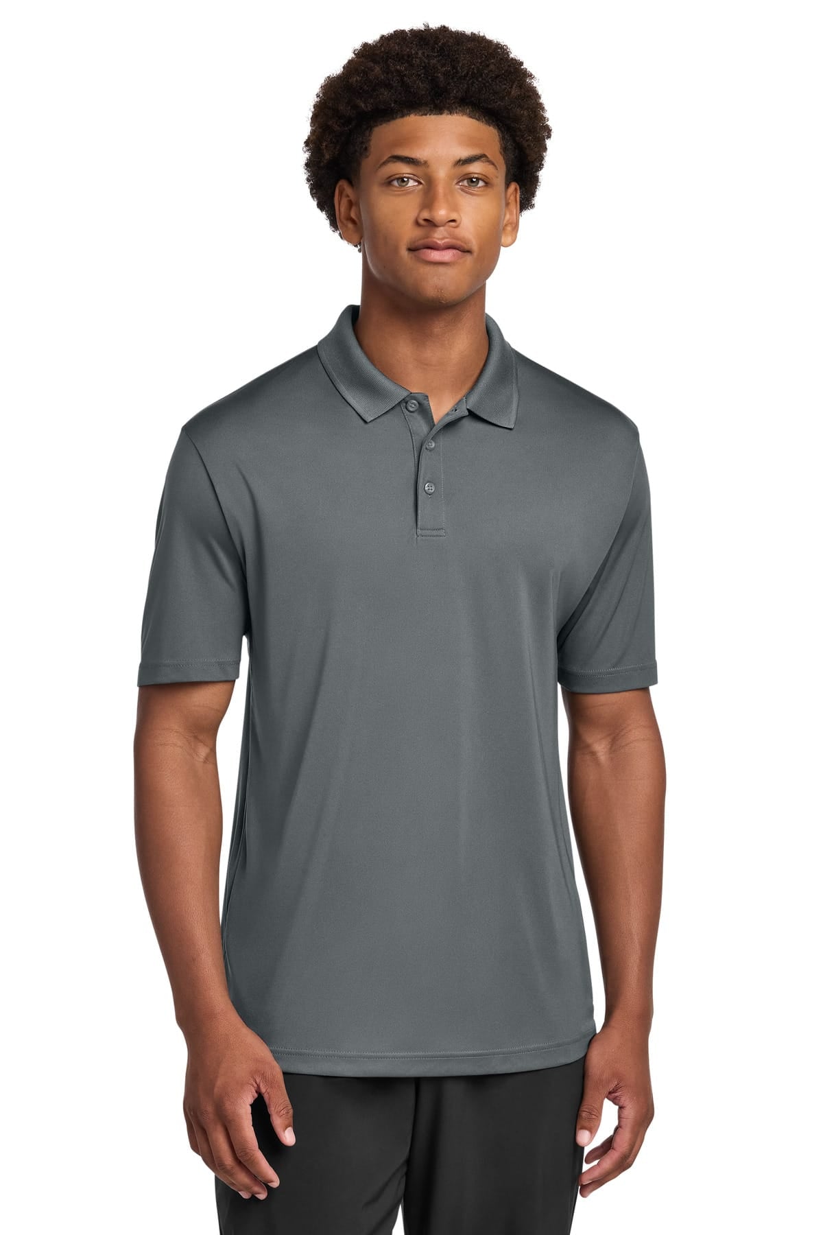Sport-Tek ST725 XS / Iron Grey Sport-Tek ST725 PosiCharge Re-Compete Polo
