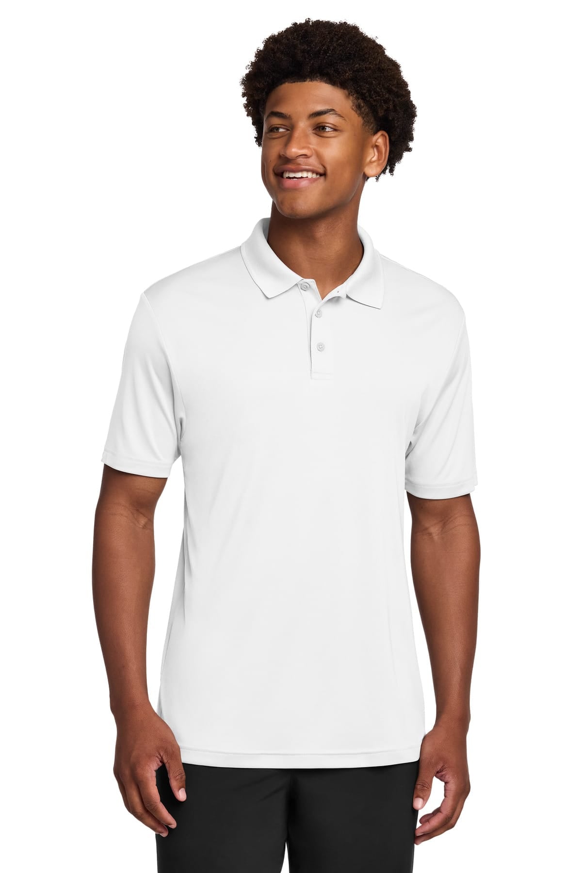 Sport-Tek ST725 XS / White Sport-Tek ST725 PosiCharge Re-Compete Polo