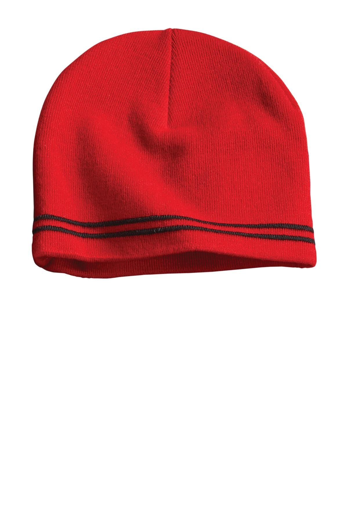 Sport-Tek STC20 OSFA / True Red/ Black Sport-Tek STC20 Spectator Beanie