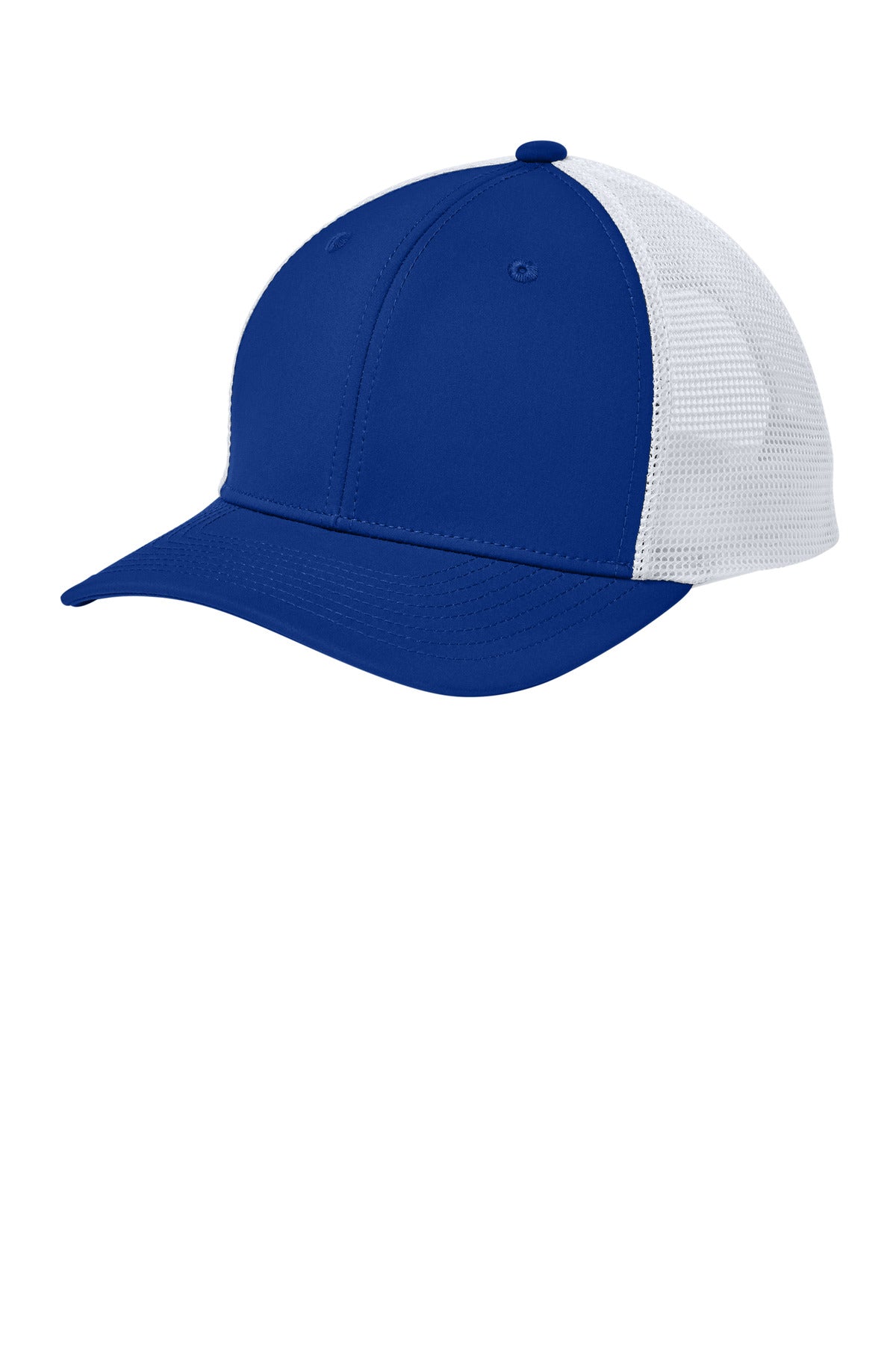 Sport-Tek STC46 OSFA / True Royal/ White Sport-Tek STC46 Club Trucker Cap