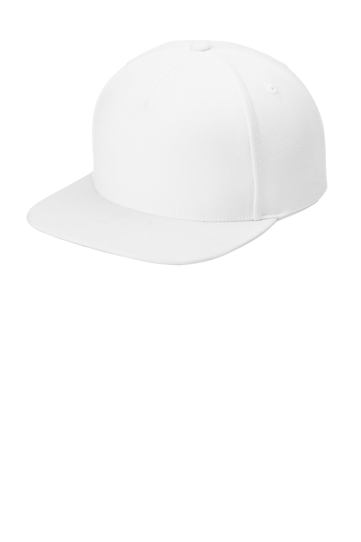 Sport-Tek STC55 OSFA / White Sport-Tek STC55 YP Classics Premium 5-Panel Snapback Cap