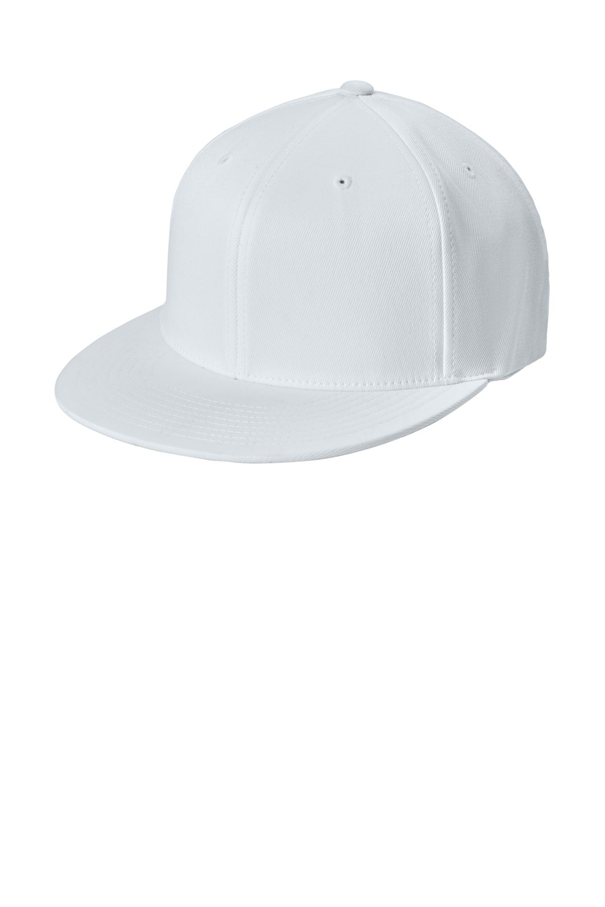 Sport-Tek STC56 S/M / White Sport-Tek STC56 Flexfit Flat Bill Cap