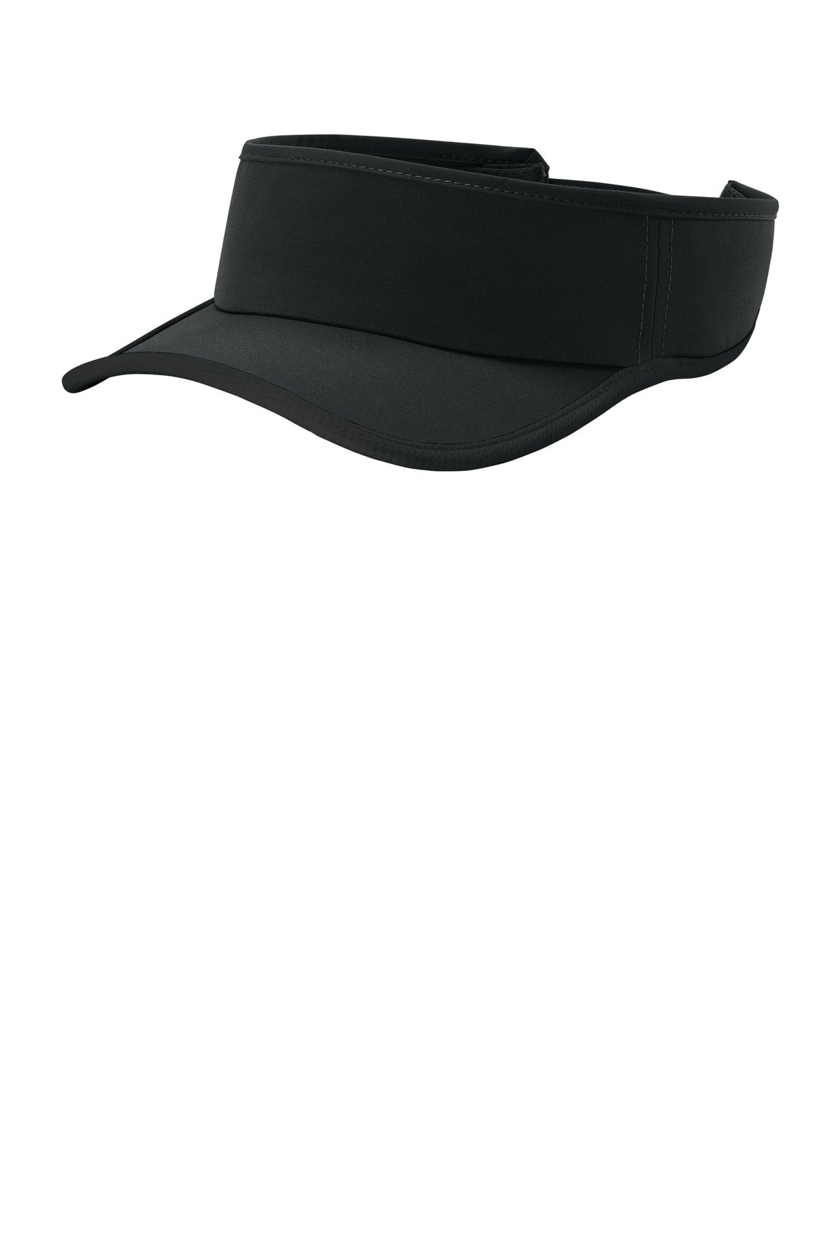 Sport-Tek STC57 OSFA / Black/ Black Sport-Tek STC57 Repeat Visor