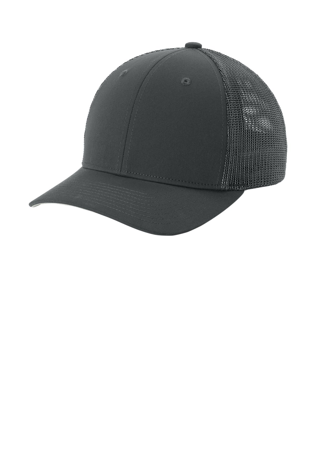 Sport-Tek STC60 S/M / Iron Grey/ Iron Grey Sport-Tek STC60 Stretch-Tek Mesh Back Cap