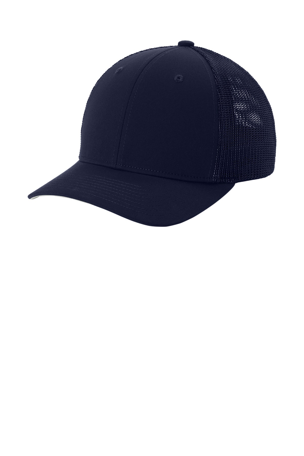 Sport-Tek STC60 S/M / True Navy/ True Navy Sport-Tek STC60 Stretch-Tek Mesh Back Cap