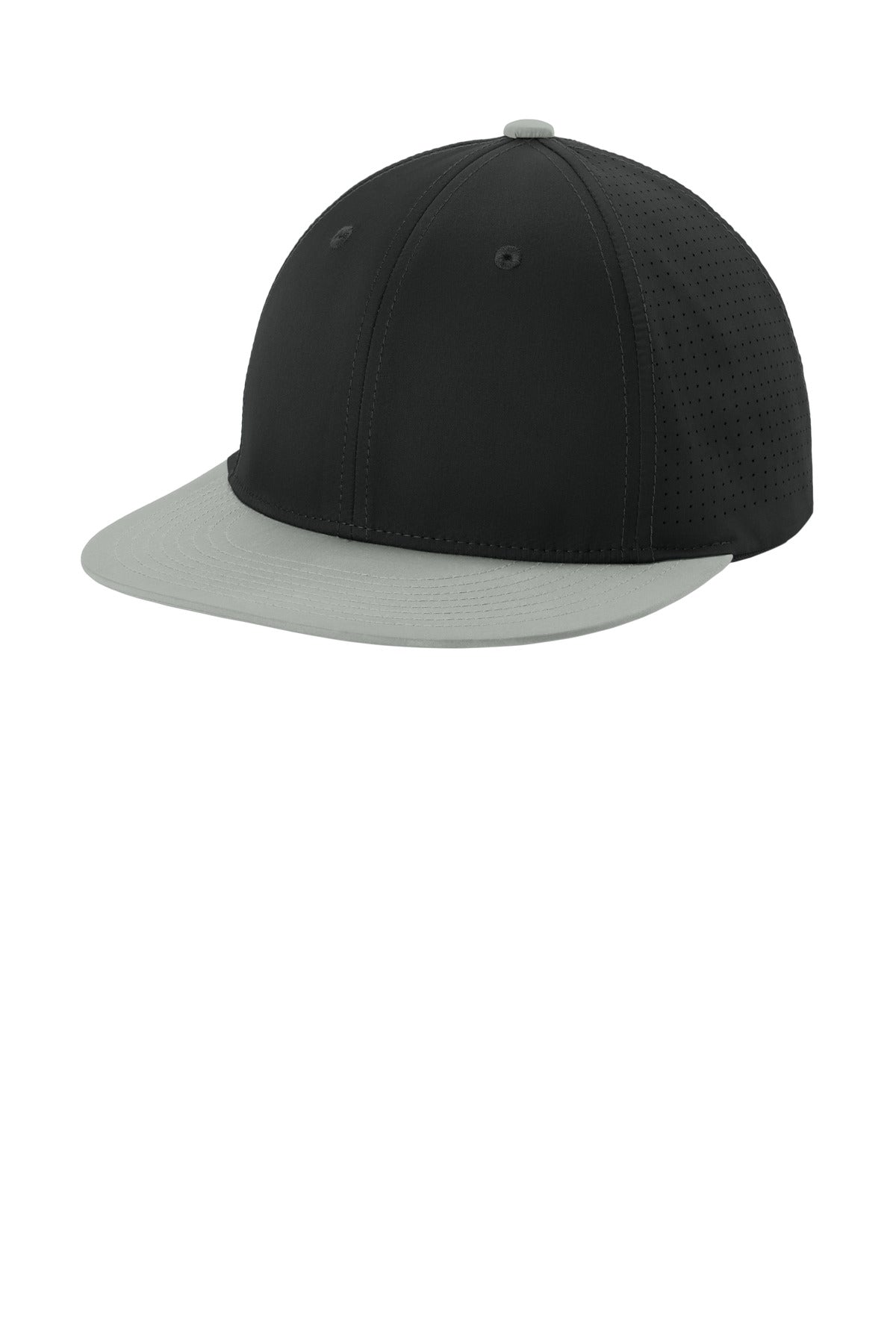 Sport-Tek STC64 S/M / Black/ Silver/ Black Sport-Tek STC64 Pro-Cut Stretch-Tek Cap