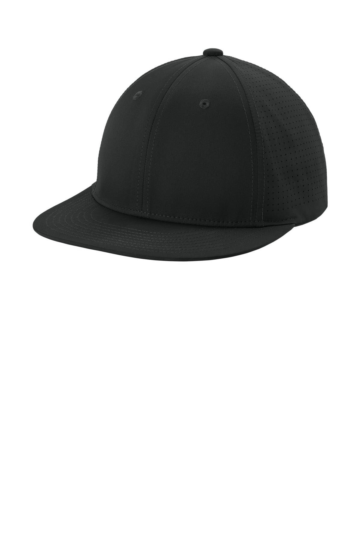 Sport-Tek STC64 S/M / Black Sport-Tek STC64 Pro-Cut Stretch-Tek Cap