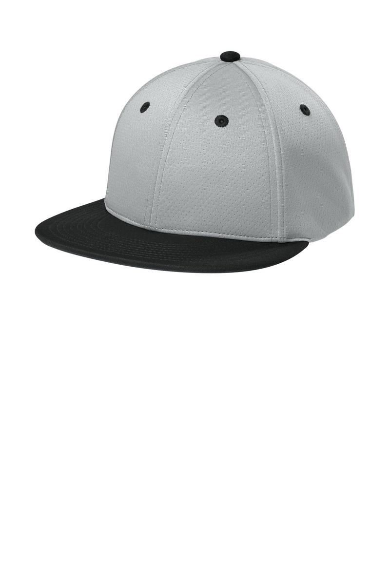 Sport-Tek Impact Mesh Stretch-Tek Cap STC70 in Silver/ Black/ Silver