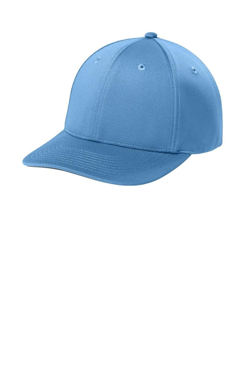 Sport-Tek Impact Mesh Stretch-Tek Adjustable Cap STC71 in Carolina Blue