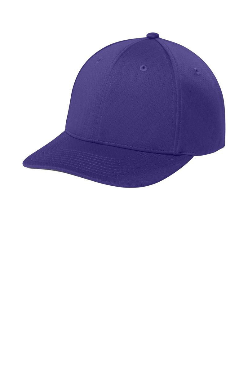 Sport-Tek Impact Mesh Stretch-Tek Adjustable Cap STC71 in Purple