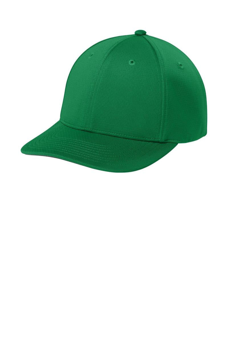 Sport-Tek Impact Mesh Stretch-Tek Adjustable Cap STC71 in True Kelly Green