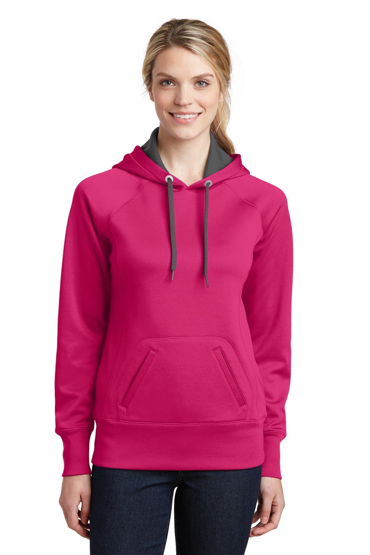 Sport-Tek Sweatshirts/Fleece DISCONTINUED  Sport-Tek ®  Ladies Tech Fleece Hooded Sweatshirt.  LST250