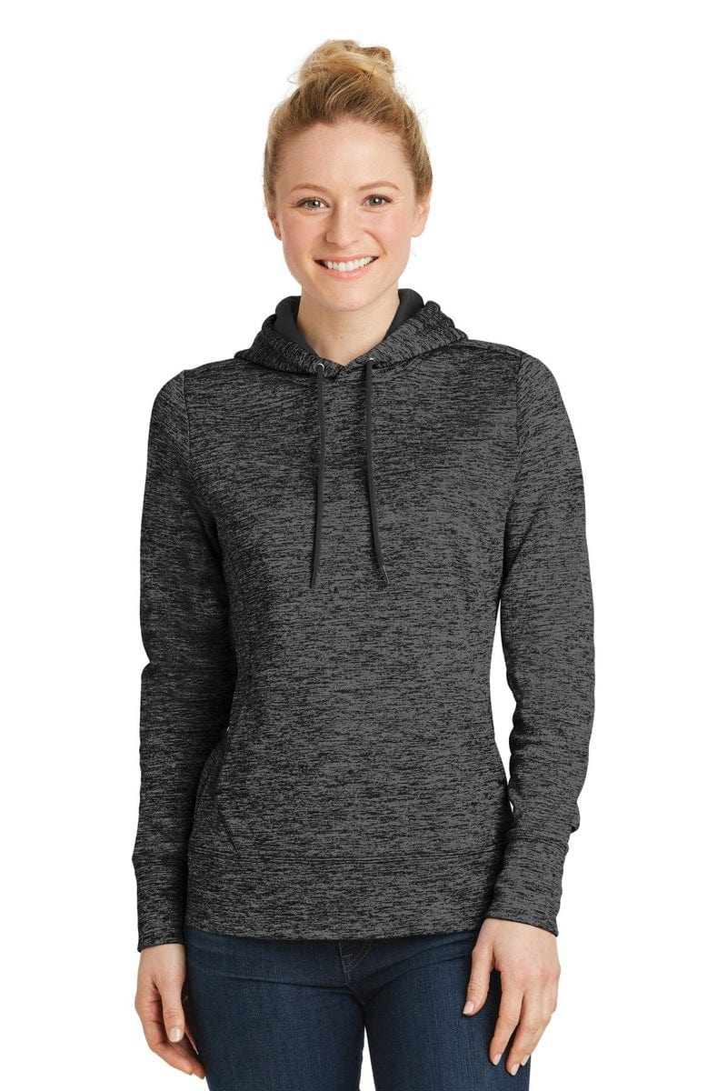 Sport-Tek Sweatshirts/Fleece Sport-Tek LST225: Ladies PosiCharge Electric Heather Fleece Hooded Pullover