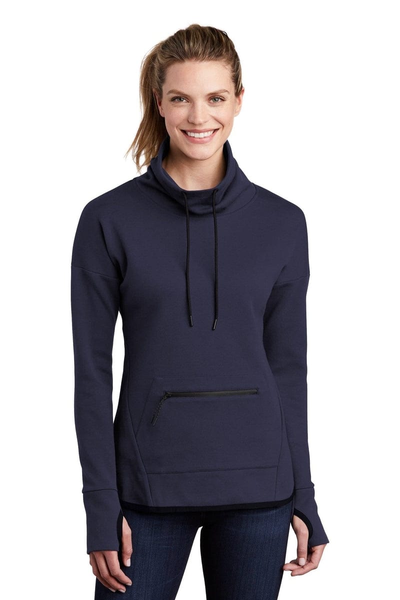 Sport-Tek Sweatshirts/Fleece Sport-Tek LST280: Ladies Triumph Cowl Neck Pullover