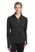 Sport-Tek Sweatshirts/Fleece Sport-Tek LST860: Ladies Sport-Wick Textured 1/4-Zip Pullover