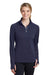 Sport-Tek Sweatshirts/Fleece Sport-Tek LST860: Ladies Sport-Wick Textured 1/4-Zip Pullover