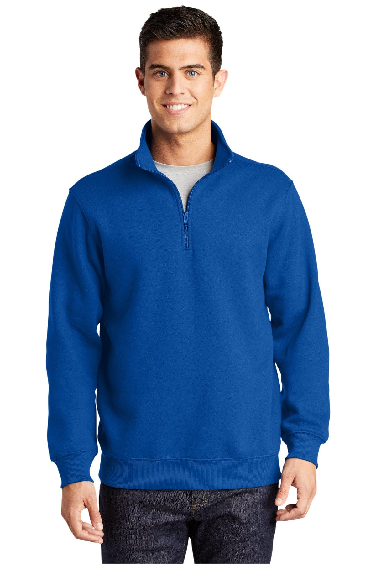 Sport-Tek Sweatshirts/Fleece Sport-Tek ®  Tall 1/4-Zip Sweatshirt. TST253