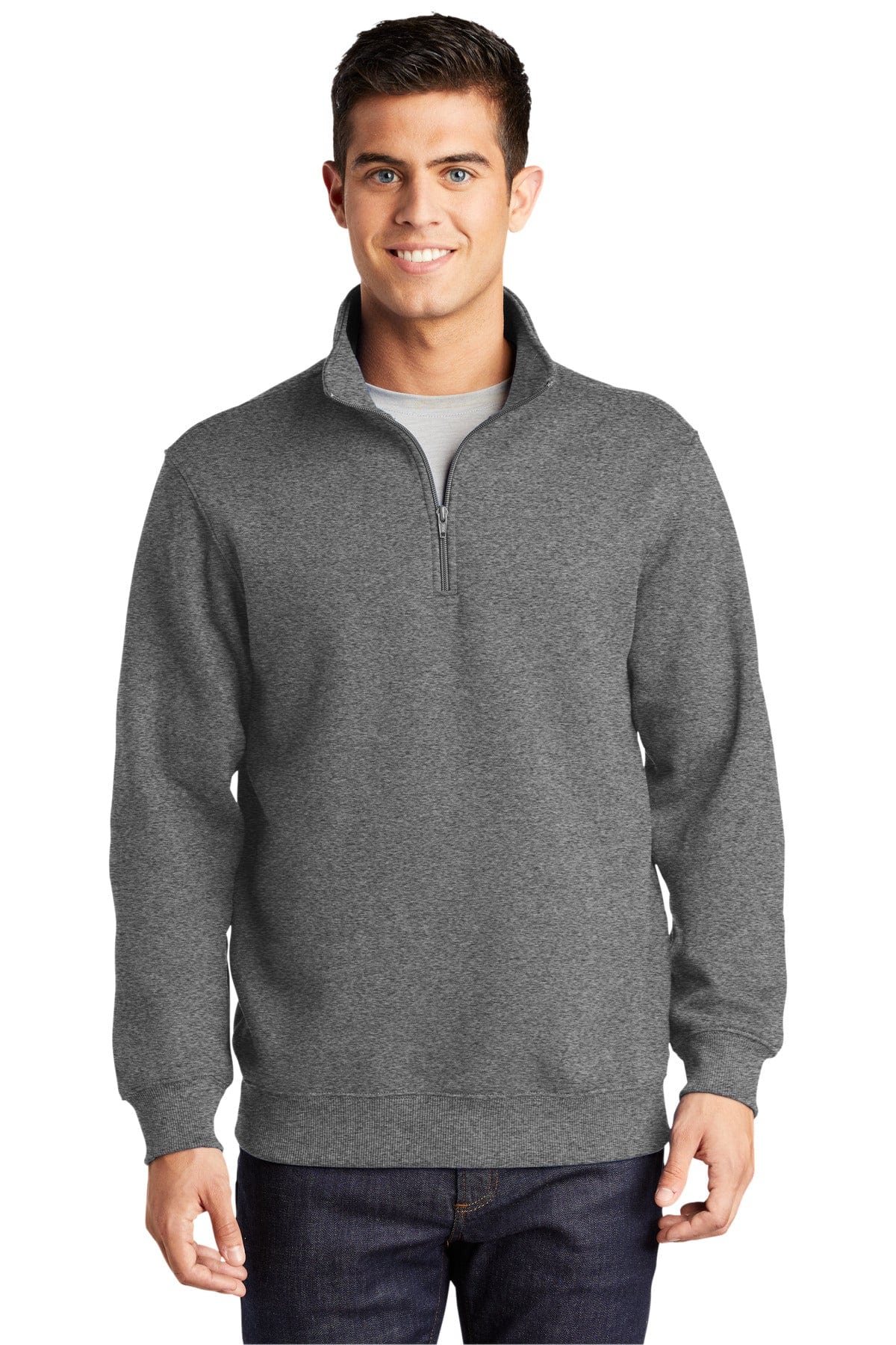 Sport-Tek Sweatshirts/Fleece Sport-Tek ®  Tall 1/4-Zip Sweatshirt. TST253