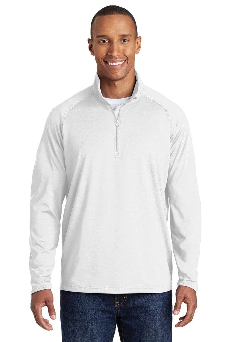 Sport-Tek Sweatshirts/Fleece Sport-Tek TST850: Tall Sport-Wick Stretch 1/2-Zip Pullover
