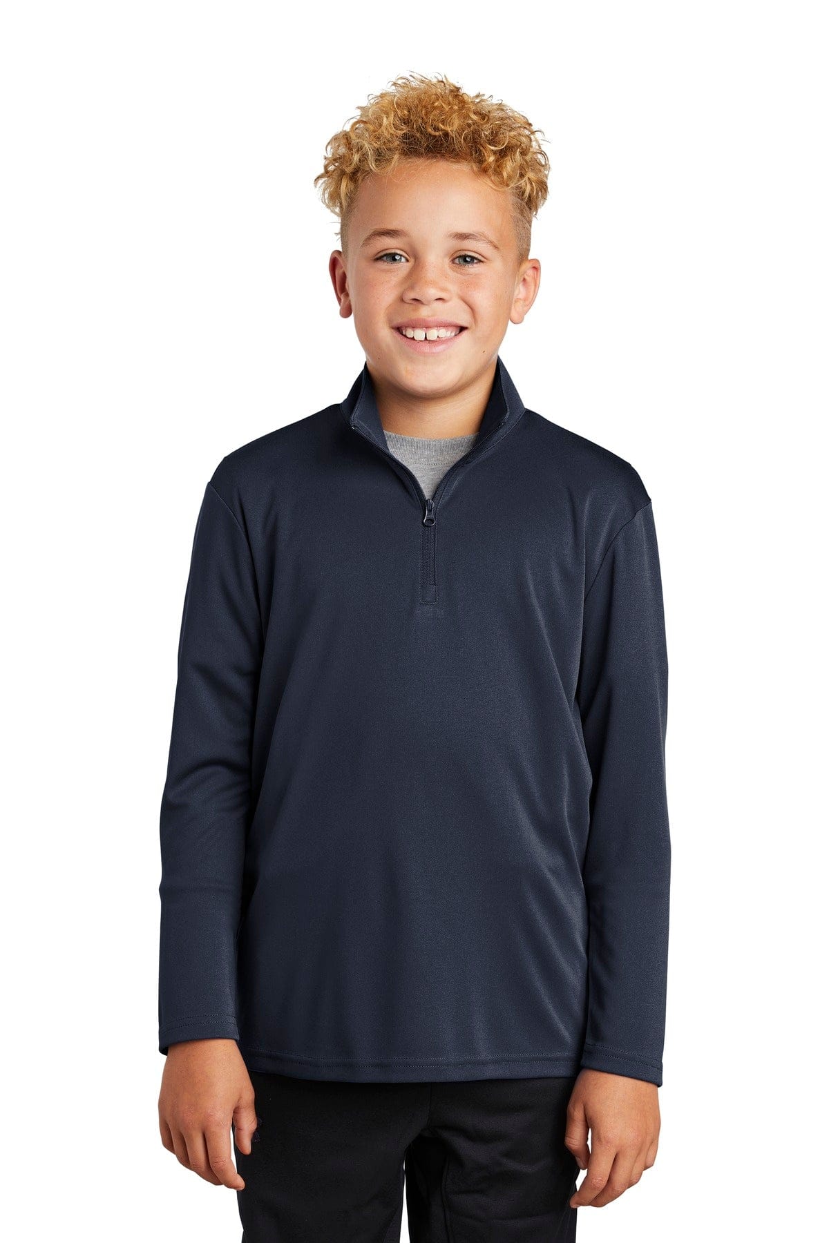 Sport-Tek Sweatshirts/Fleece Sport-Tek YST357 Youth PosiCharge Competitor 1/4-Zip Pullover