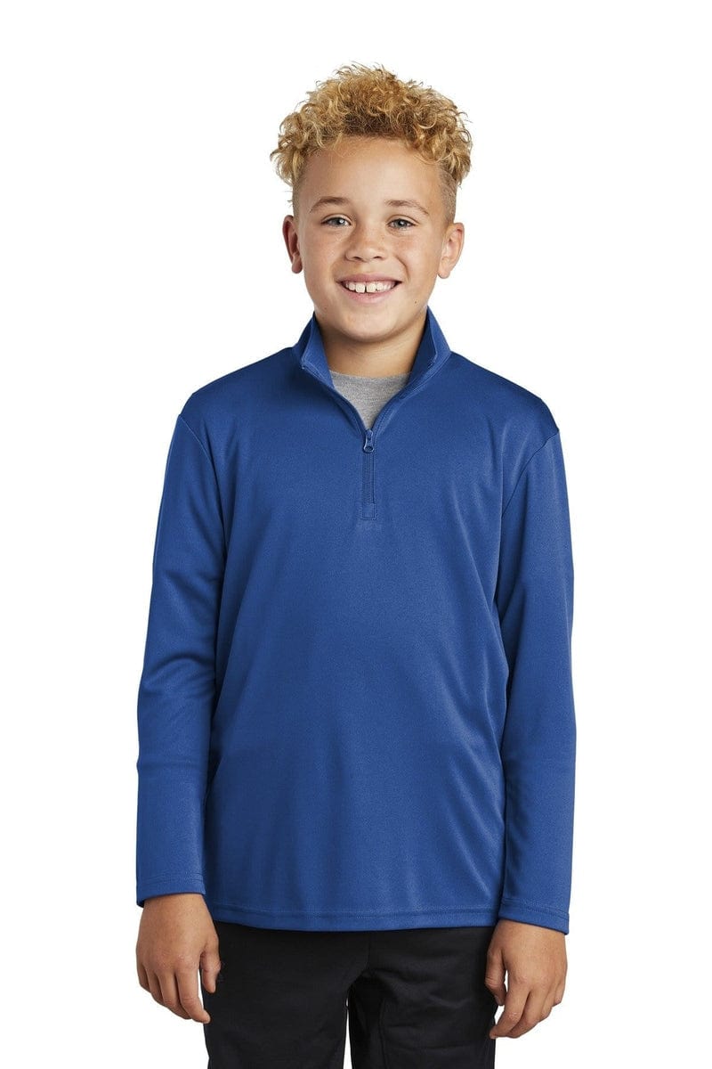Sport-Tek Sweatshirts/Fleece Sport-Tek YST357: Youth PosiCharge Competitor 1/4-Zip Pullover